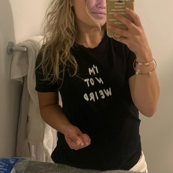 DIESEL “I’m not weird” T-shirt - Picture 2 of 3